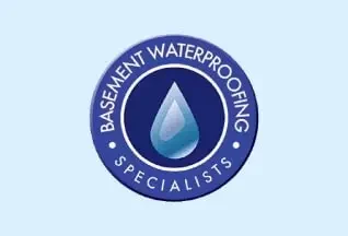 bws basement waterproof blue background logo