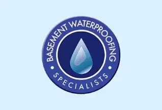 bws basement waterproof blue background logo