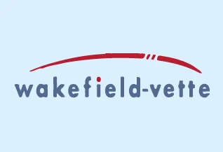 wakefield logo with blue background
