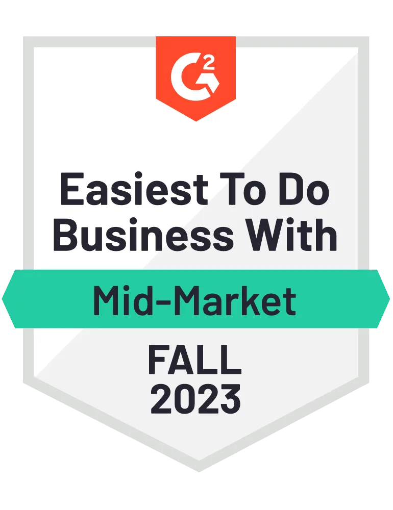 g2 award easiest to do business mm with fall 2023