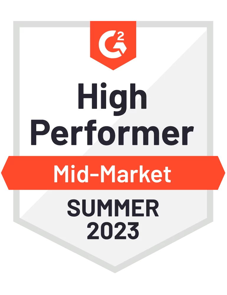g2 award mm high performer summer 2023